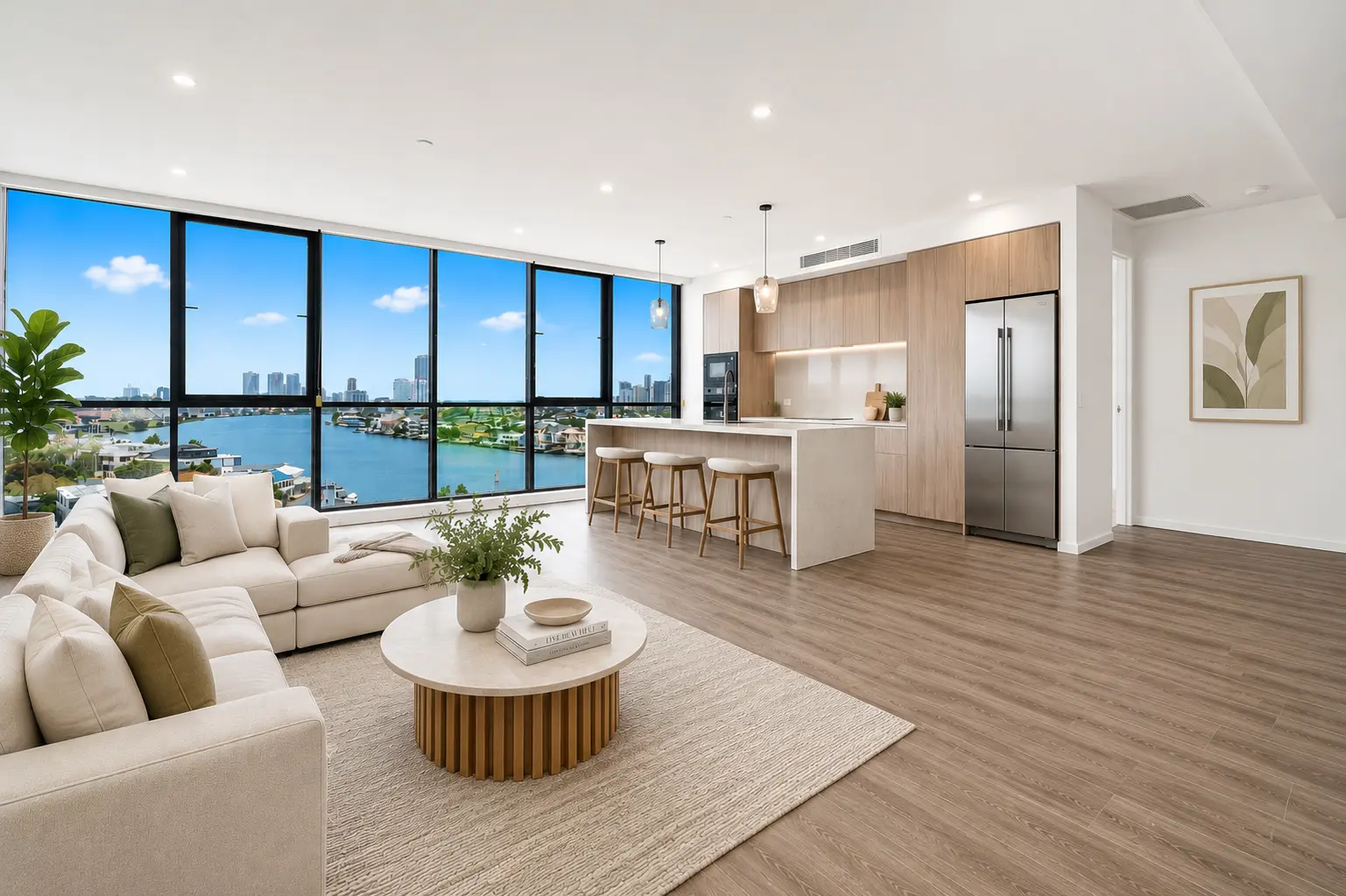 Completed Boutique Island Collection residence interior