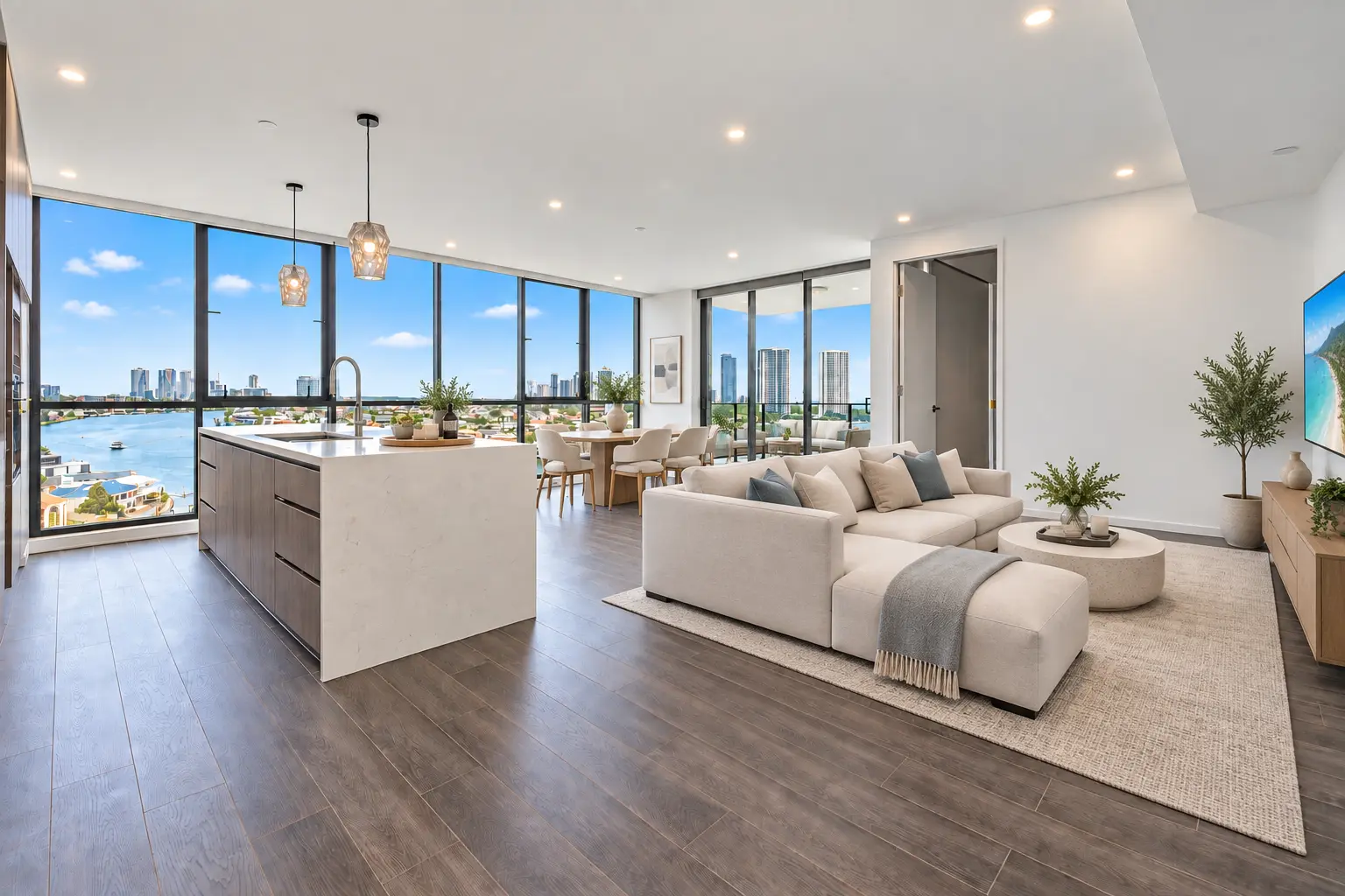 Completed Boutique Skyline Collection residence interior