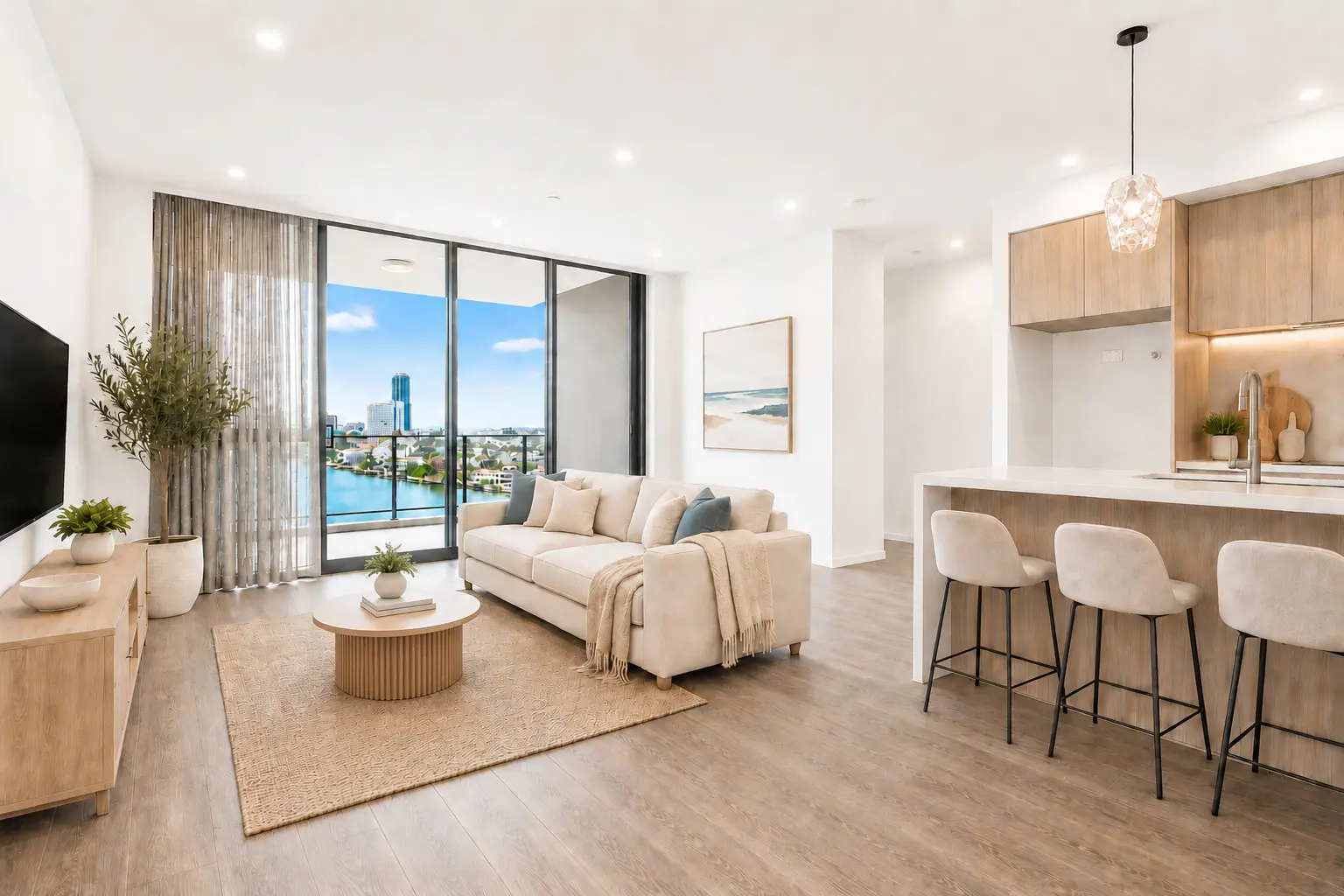 Completed Boutique Skyline Collection residence interior